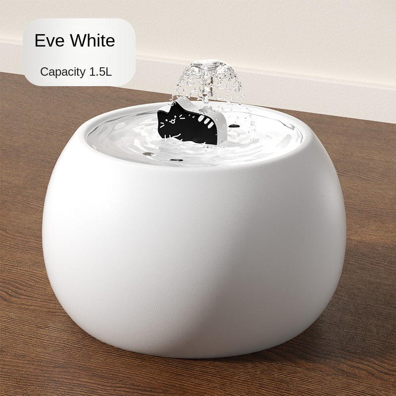 Ceramic Cat Water Fountain with Filter