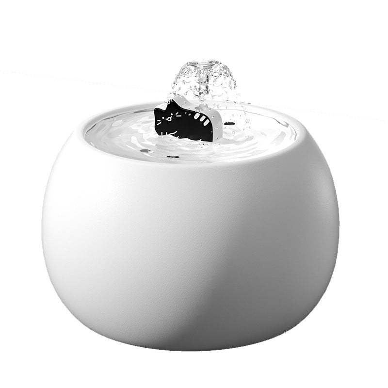 Ceramic Cat Water Fountain with Filter