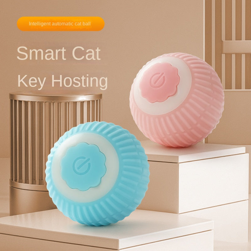 Smart Self-Rolling Cat Ball Toy